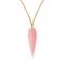 Pink Opal 18 Carat Gold Necklace 1