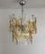 Vintage Murano Glass Chandelier from Mazzega 2