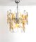 Vintage Murano Glass Chandelier from Mazzega 4