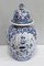 20th Century Delft Earthenware Vase 1