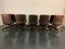 Leather Swivel Chairs by Vaghi, 1980s, Set of 10 6