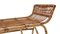 Panche Mid-Century in vimini, set di 2, Immagine 2