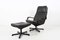 Danish Leather Lounge Chair from Berg Furniture, Set of 2 1