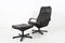 Danish Leather Lounge Chair from Berg Furniture, Set of 2, Image 1