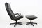 Danish Leather Lounge Chair from Berg Furniture, Set of 2 11