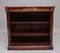 Early 19th Century Rosewood and Brass Inlaid Open Bookcase, Image 1
