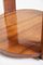 Großer Art Deco Tisch mit Holzplatte 10