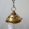 Mid-Century Italian Blown Glass Mountain Pendant Lamp 3