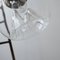 Italienische Mid-Century Bergkristall Hängelampe aus geblasenem Glas 5