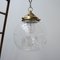 Lámpara colgante italiana Mid-Century de vidrio de montaña de vidrio soplado, Imagen 6