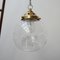 Mid-Century Italian Blown Glass Mountain Pendant Lamp 1