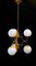 Yellow Ceiling Lamp from Stilnovo, 1950s, Image 1