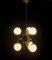 Gelbe Deckenlampe von Stilnovo, 1950er 3