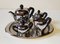 Tea Service from Alessi, 1940s, Set of 5 1