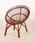 Vintage Stühle aus Korbgeflecht & Bambus, 1950er, 2er Set 2