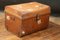 Vintage Metal Trunk, 1920s, Image 1