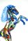 Escultura de caballo con fantasía de cristal de Murano, 2021, Imagen 8