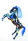 Escultura de caballo con fantasía de cristal de Murano, 2021, Imagen 5