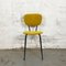 Spanish Mustard Velvet & Metal Chair, 1970s, Image 2