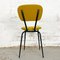 Spanish Mustard Velvet & Metal Chair, 1970s, Image 6