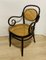 Fauteuil Style Thonet par Sautto and Liberale, Italie 1