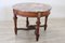Vintage Red Marble & Walnut Table, 1930s 7