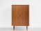 Mid-Century Danish High Cabinet with Tambour Doors from Dyrlund, 1960s, Image 1