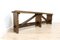 Antique Vintage Rustic Oak Bench, Image 5