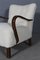 Danish Lambswool Lounge Chairs, 1940s, Set of 2 3
