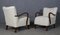 Danish Lambswool Lounge Chairs, 1940s, Set of 2 7
