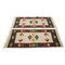 Tappeti Kilim Mid-Century in lana, anni '60, set di 2, Immagine 1