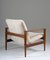 Mid-Century Danish Sheepskin Lounge Chairs by Niels Kofoed for Niels Eilersen, Set of 2 5