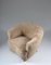 Mid-Century Scandinavian Lounge Chair in Sheepskin by Otto Schulz 7