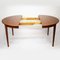 Danish Teak Round Extending Dining Table from Skovmand & Andersen, 1960s 3