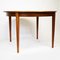 Danish Teak Round Extending Dining Table from Skovmand & Andersen, 1960s, Image 4