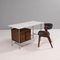 Formica and Walnut Desk from Knoll & Drake, 1950s, Image 2