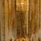 Lampade da parete con gocce ambrate di Mazzega, anni '70, set di 2, Immagine 13