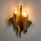 Mid-Century Brass Wall Sconces, 1970s, Set of 2 5