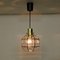 Iron and Clear Glass Light Pendant from Limburg, 1965 6
