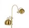 Double Eyeball Brass Floor Lamp from Gepo, 1960s 4