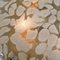 Lampada da parete in ottone e vetro di Murano soffiato di Hillebrand, anni '60, Immagine 15