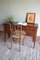 Antique Mahogany Writing Desk with Chair, Set of 2 8