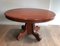 Cuban Mahogany Oval Table with Extension Leaves 1