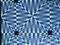 Tribut an Vasarely 6 blau 1972 5