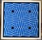 tribute to Vasarely 6 blue 1972, Image 2