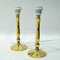 Scandinavian Brass Table Lamps, 1950s, Set of 2 3