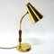Oak and Brass Table Lamp from Asea, Sweden, 1950s 2