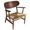 Sedia modello Ch22 moderna di Hans J. Wegner per Carl Hansen, Danimarca, Immagine 1