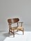 Sedia modello Ch22 moderna di Hans J. Wegner per Carl Hansen, Danimarca, Immagine 6