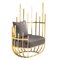 Gold & Silver 2 Cage Armchair 11